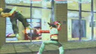 Tekken 4 Ling Xiaoyu Combo Exibition