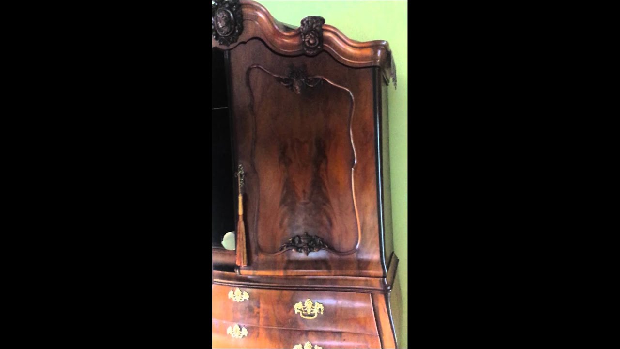 for sale today 18th Century Dutch Carved Linen Press Auction in Asheville NC