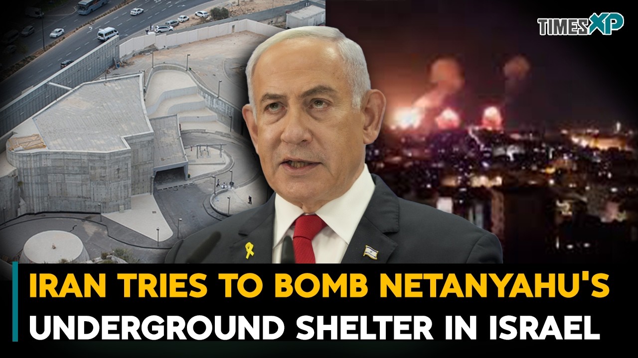 Iranian Missile Tries To Bombs Netanyahu's Underground Shelter In Israel| Iran-Israel-U.S. War