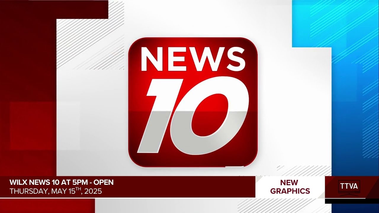 WILX News 10 at 5pm Open - 5/15/2025 [New GrayONE Graphics Launch]