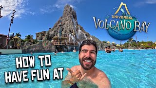 How To HAVE FUN At Volcano Bay! 10 Tips For The Best Water Park Day 🌋🌊