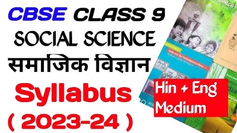 class 9 social science syllabus 2023-24/social science class 9 syllabus 2023/class 9 sst syllabus