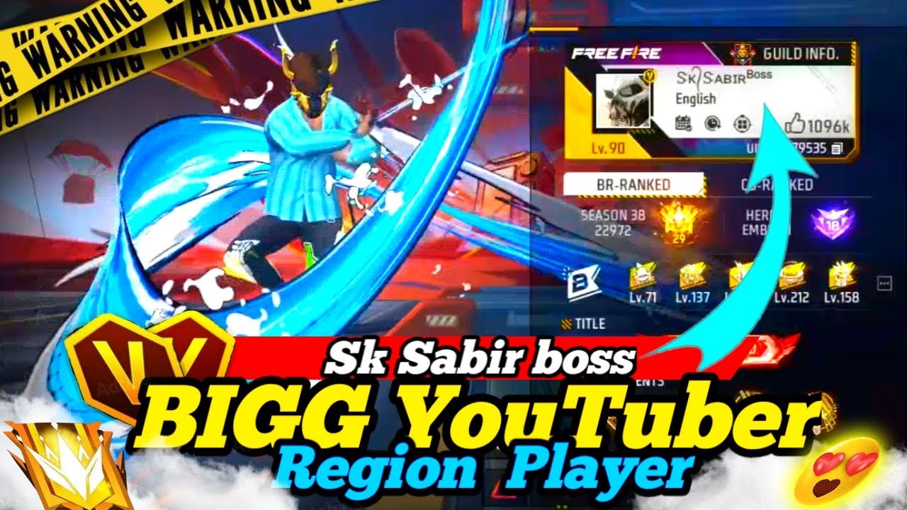 Sabir Rp SK Sabir Boss in My Game | Grandmaster Region Player | SK Sabir Boss in ...