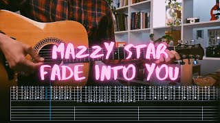 PDF Sample Fade Into You guitar tab & chords by Mazzy Star.