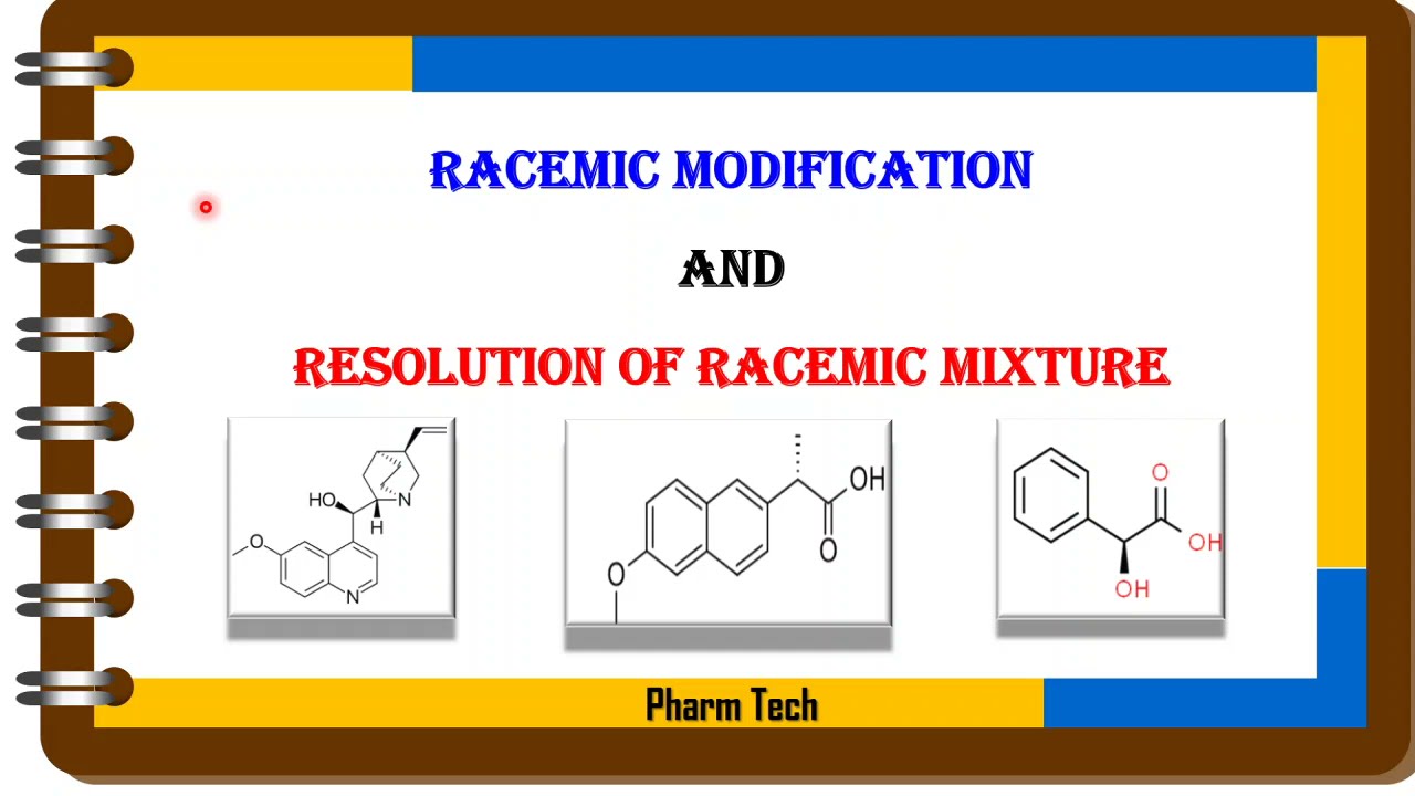 Racemic Modification and Resolution of Racemic Mixture