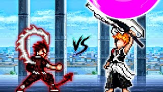 Tanjiro (all form) (New) VS Ichigo TYBW V3 OP (all form) in Jump Force Mugen