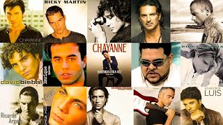 Ricardo Arjona, Luis Fonsi, Eros Ramazzotti, Franco de Vita, Chayanne ~ BALADAS ROMANTICAS 90S