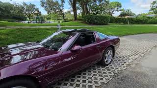 1995 Corvette ZR1 walk around for cars and bids.