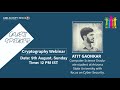 Unlock the Secrets of Cryptography: Free Webinar with Expert Atit Gaonkar 🔐