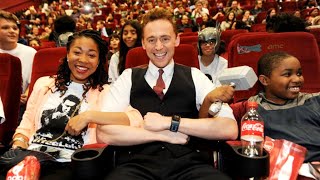 Tom Hiddleston Surprising His Fans Dressed As Loki | Tom Hiddleston Loves Surprising Hiddlestoners |