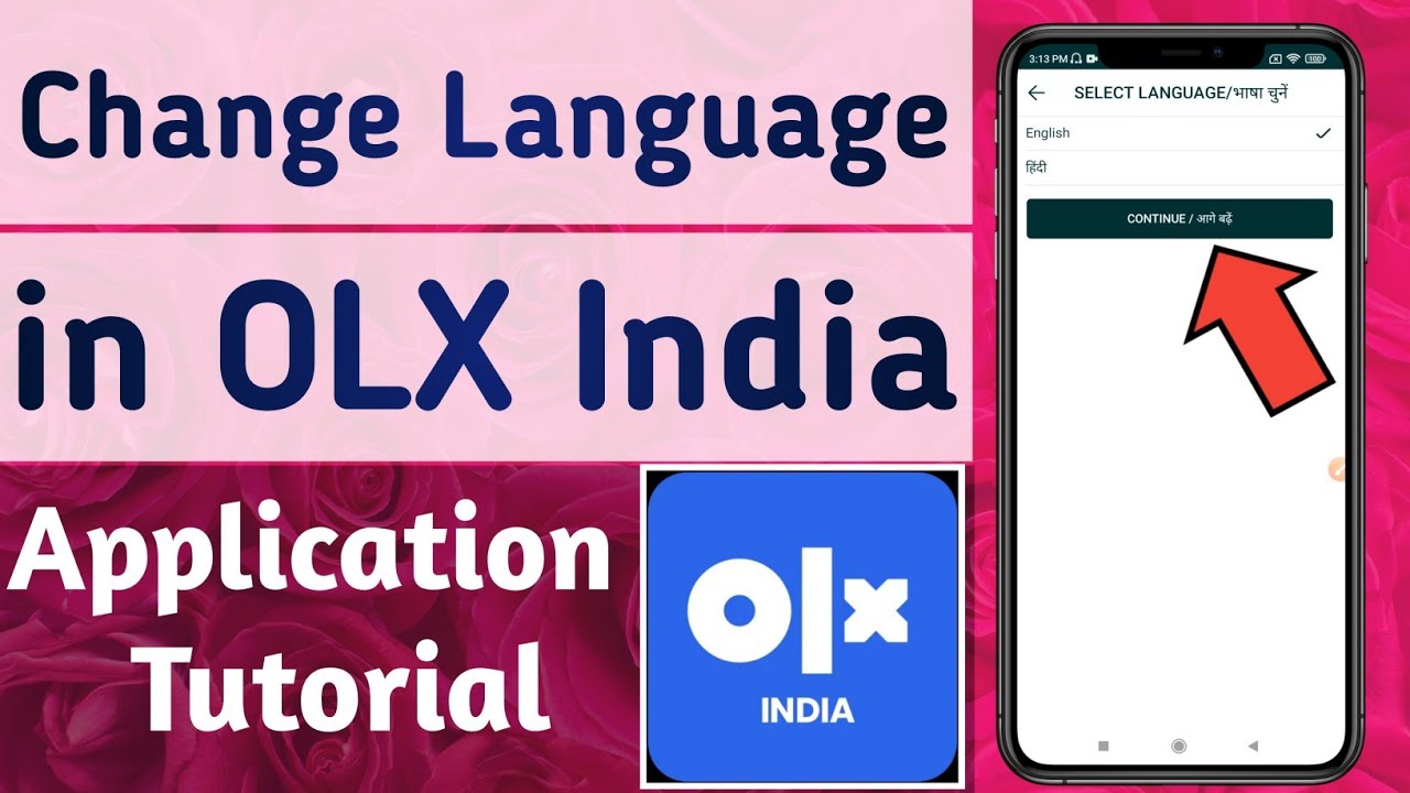 How to Change App Language in OLX India App 