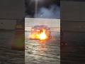 Car On Fire While Doing Donuts Burnouts Noquema Fire Drifting Lamamawhiski