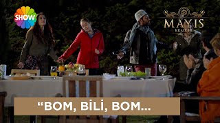 Nehir ve kardeşlerinden keyifli &#39;Bom Bili Bom&#39; performansı! | Mayıs Melekleri
