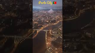 City of Porto, Portugal 🇵🇹 Aeroplane View 🤩 #shorts #foryou #porto #portugal #travel #fun