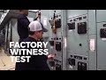 Coordinated factory witness tests for Integrated power assemblies