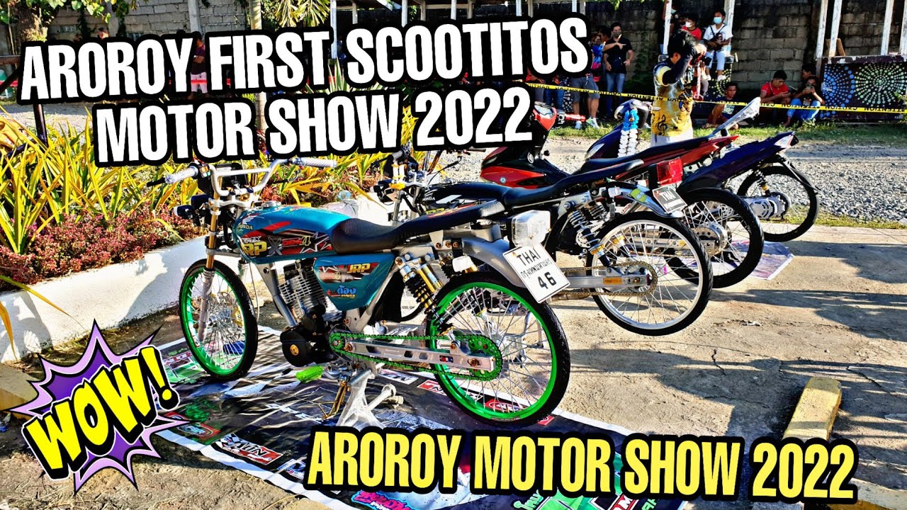 AROROY FIRST SCOOTITOS MOTOR SHOW 2022 | AROROY MOTOR SHOW 2022