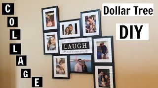 Dollar Tree DIY Family Picture Collage 👨‍👩‍👦‍👦