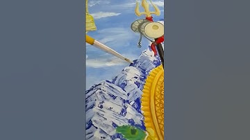 || How to draw Mahadev drawing || #shorts #shortsfeed #art  🙏🙏✍️✍️