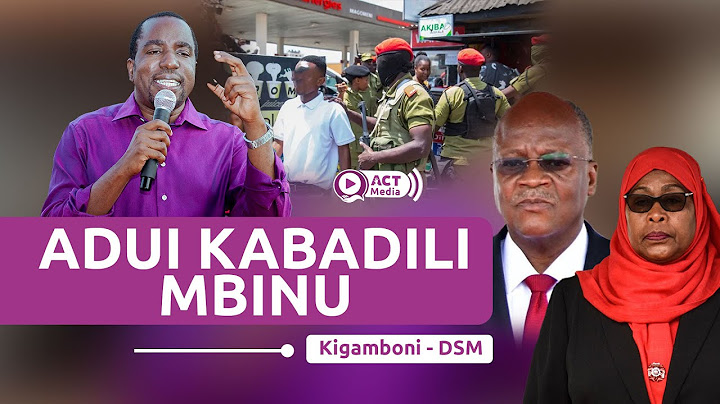 Ado Shaibu:Samia ni Magufuli, Tumepata Funzo Wanaoiba Kura Sio CCM tu,VYOMBO VYA USALAMA Vinashiriki