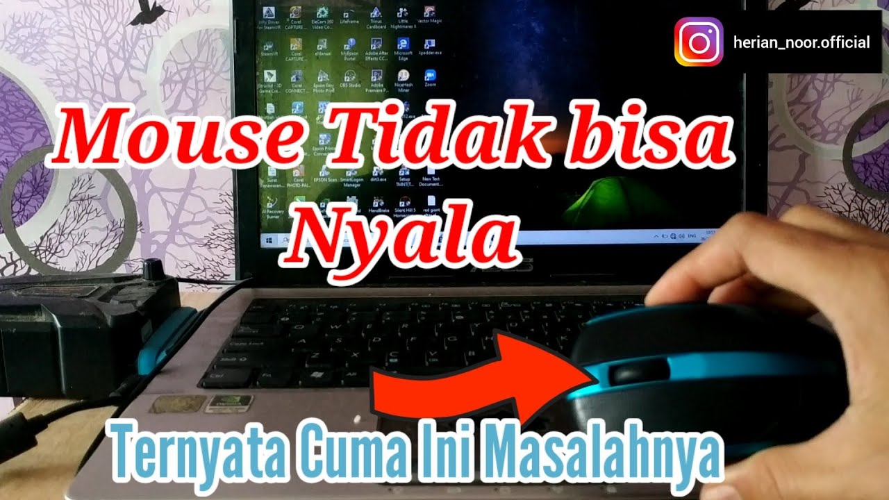 Memperbaiki Mouse Tidak Bisa Menyala