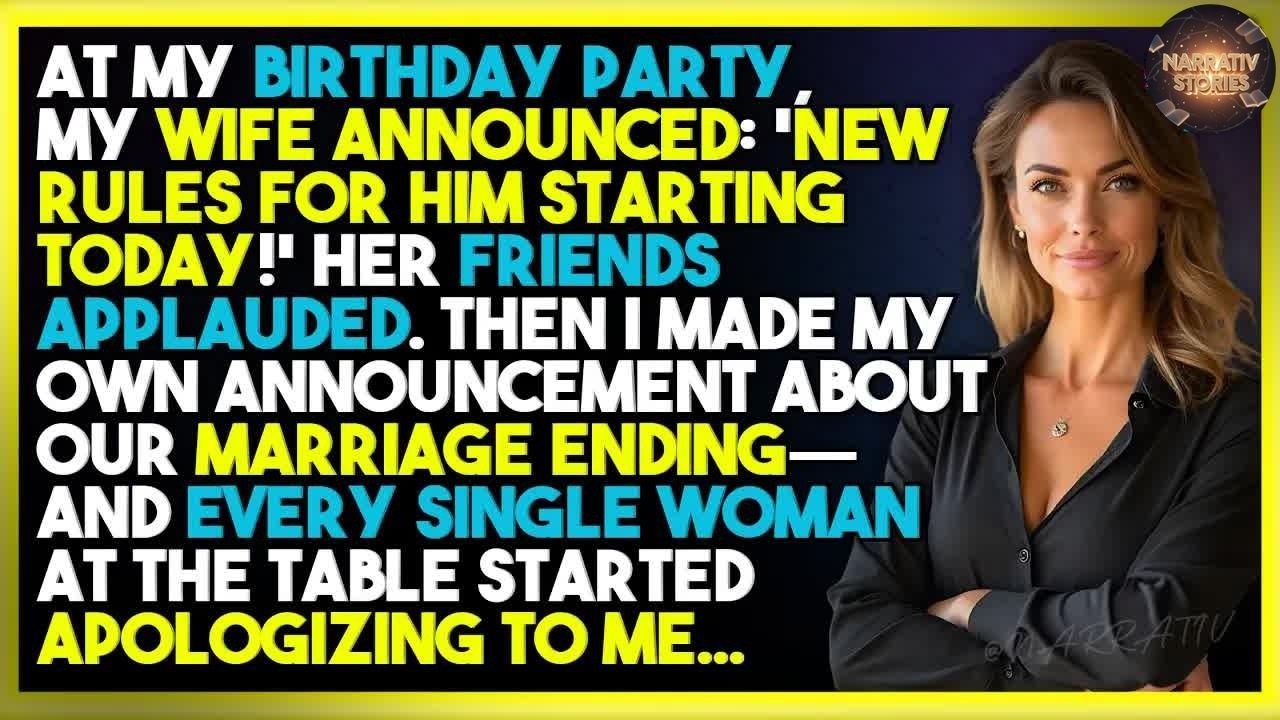 Wife Declared 'New Rules!'—I Declared 'New Life!'—Every Woman At Table Started BACKPEDALING!