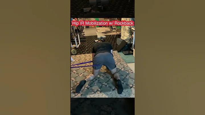 Banded Hip IR Mobilization w/ Rockbacks