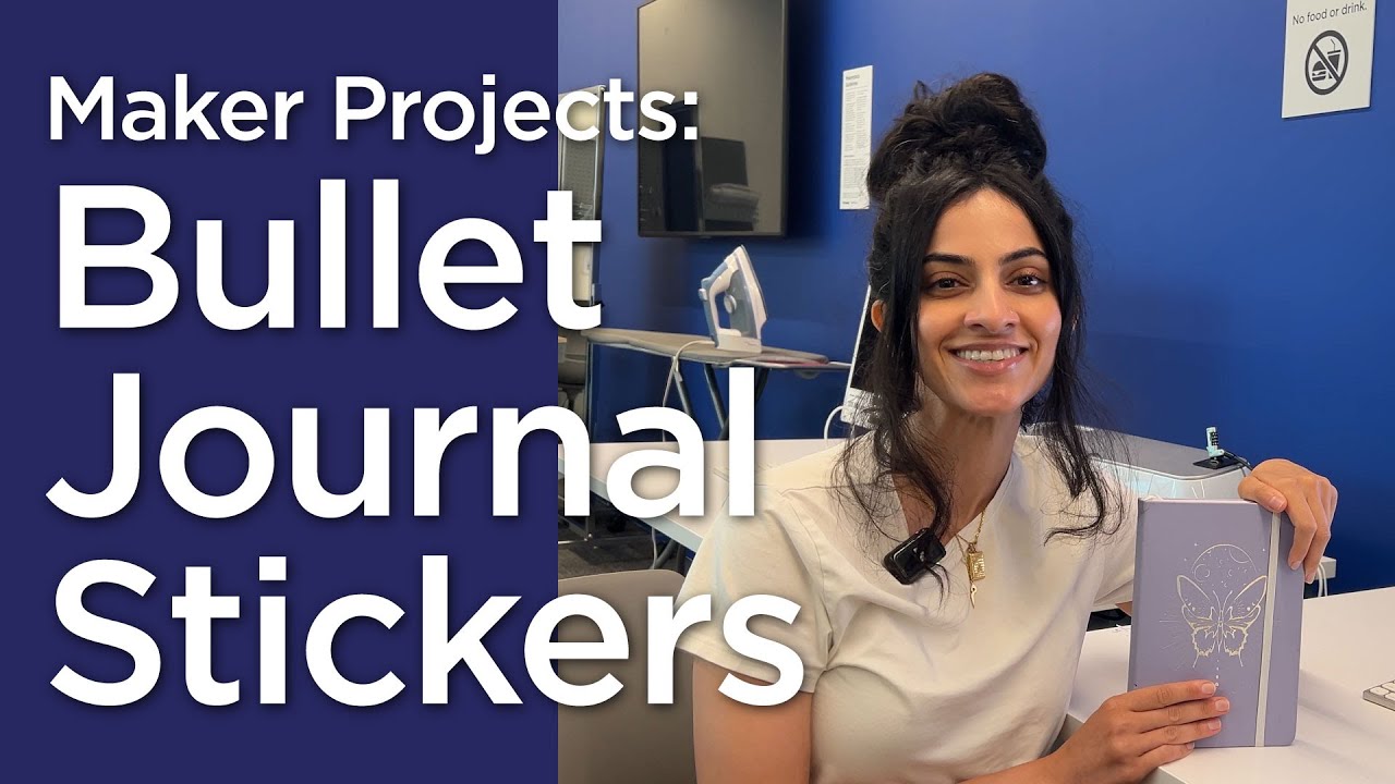 Maker Projects | Bullet Journaling Stickers - YouTube