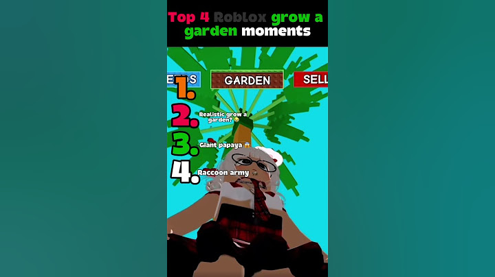 Top 4 Roblox Grow a Garden moments!! (Part 2)