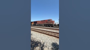 BNSF Manifest With CP And H2 Unit In New Era Park