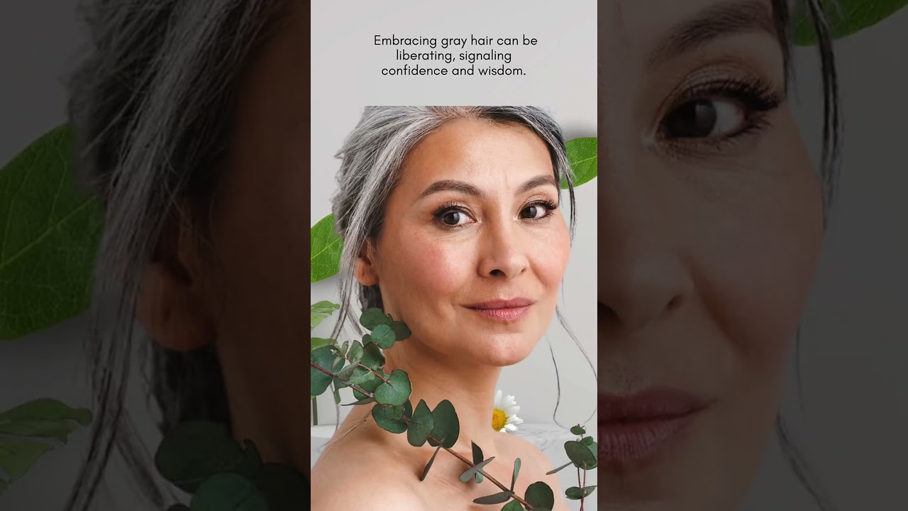 Gray Hair Is a Power Move: Confidence & Wisdom Unleashed 