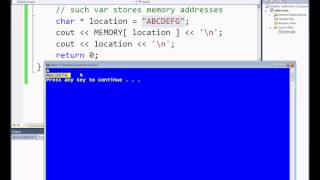 Overview of C++ pointers and arrays Part 2