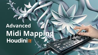 Creating MIDI-Controlled Assets in Houdini: Introduction to MIDI Mapping #houdini #cgcircuit