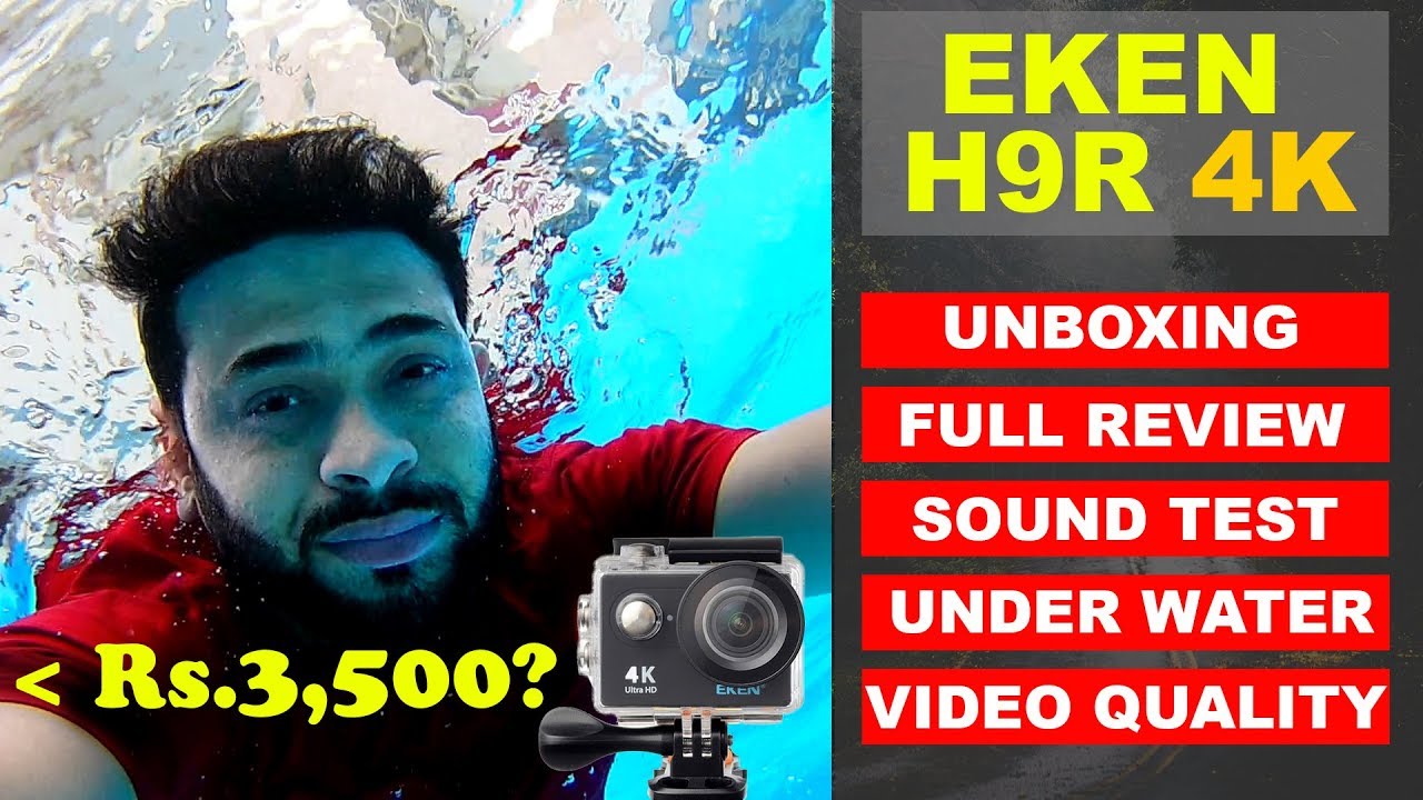 EKEN H9R 4K ACTION CAMERA UNBOXING And REVIEW In HINDI BANGGOOD YouTube