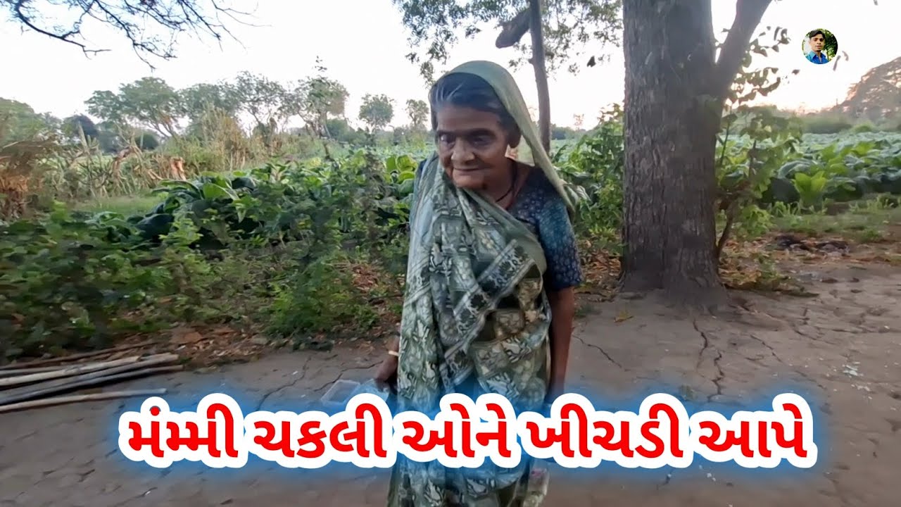 મંમ્મી ચકલી ઓને ખીચડી આપે 