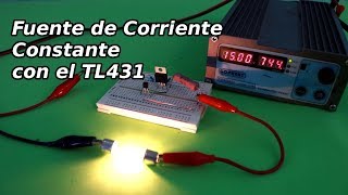 Fuente de Corriente Constante con el TL431
