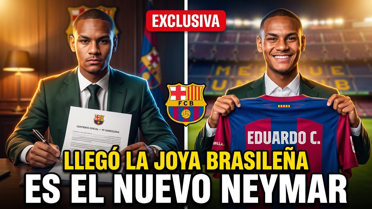 🚨 ¡BOMBAZO! ¡EL NUEVO LAMINE YAMAL YA ESTÁ EN BARCELONA! 🔥 (NOTICIAS BARÇA HOY)
