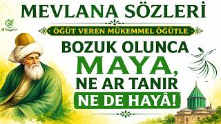 “Bozuk Olunca Maya, Ne Ar Tanir Ne De Hayâ Mevlana Sözleri̇”