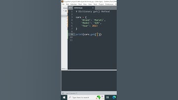Words Unleashed: The Power of get in Your Python Dictionary | #shortvideo #viral
