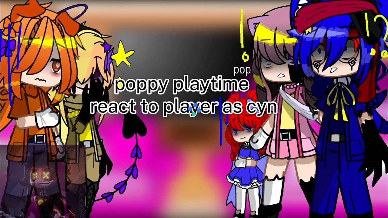 Poppy playtime react to player as cyn 🇱🇷/🇲🇽 ☆especial de los 2000 subs☆ 