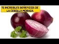 ✅ 15 BENEFICIOS DE LA CEBOLLA MORADA PARA LA SALUD 🔥 PROPIEDADES para la Salud, Cabello y Piel