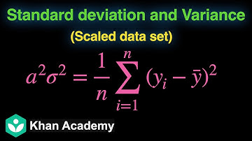 SD and Variance of a scaled data set | Statistics | Grade 11 | Math | Khan Academy