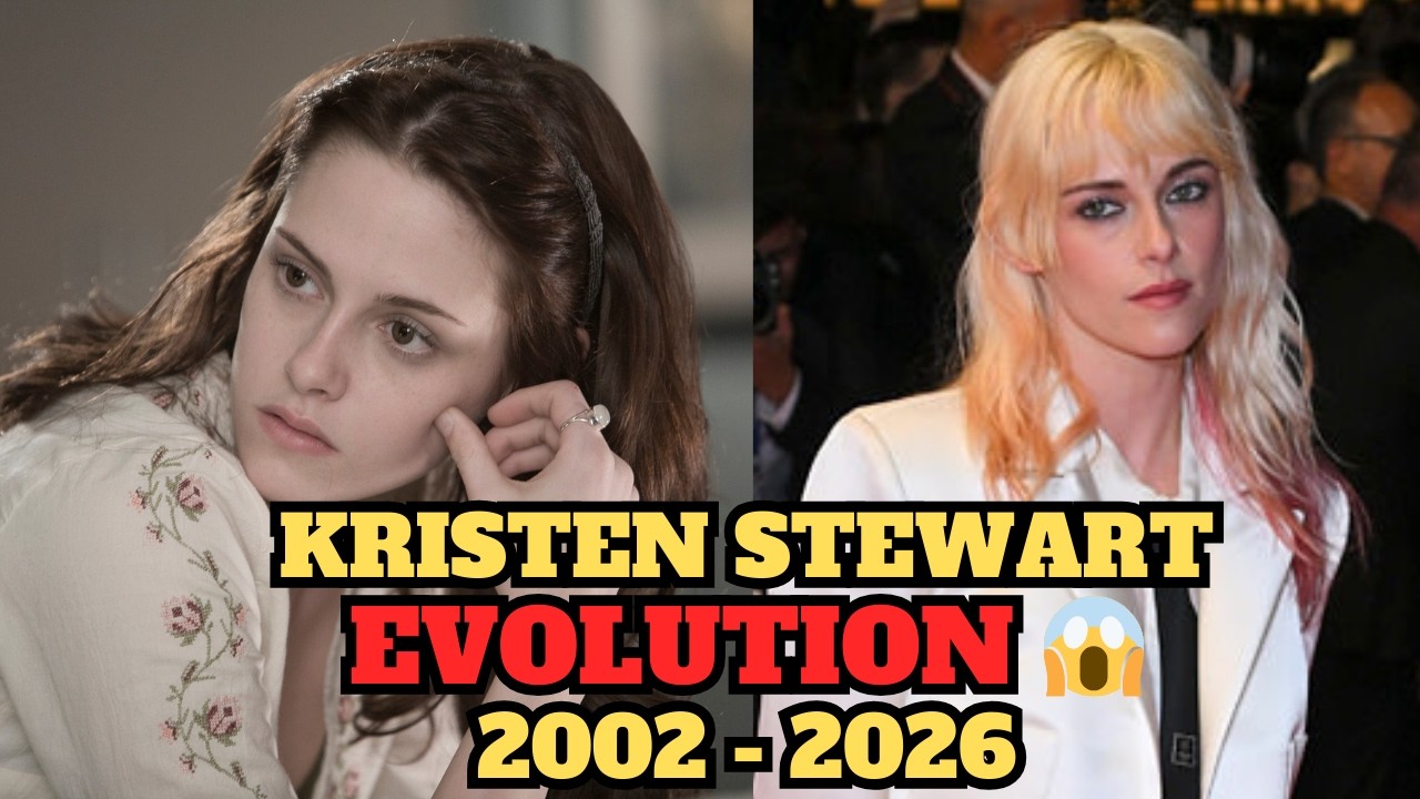 Kristen Stewart Evolution 2002–2026 – Every Movie Transformation | IconiCelebs24