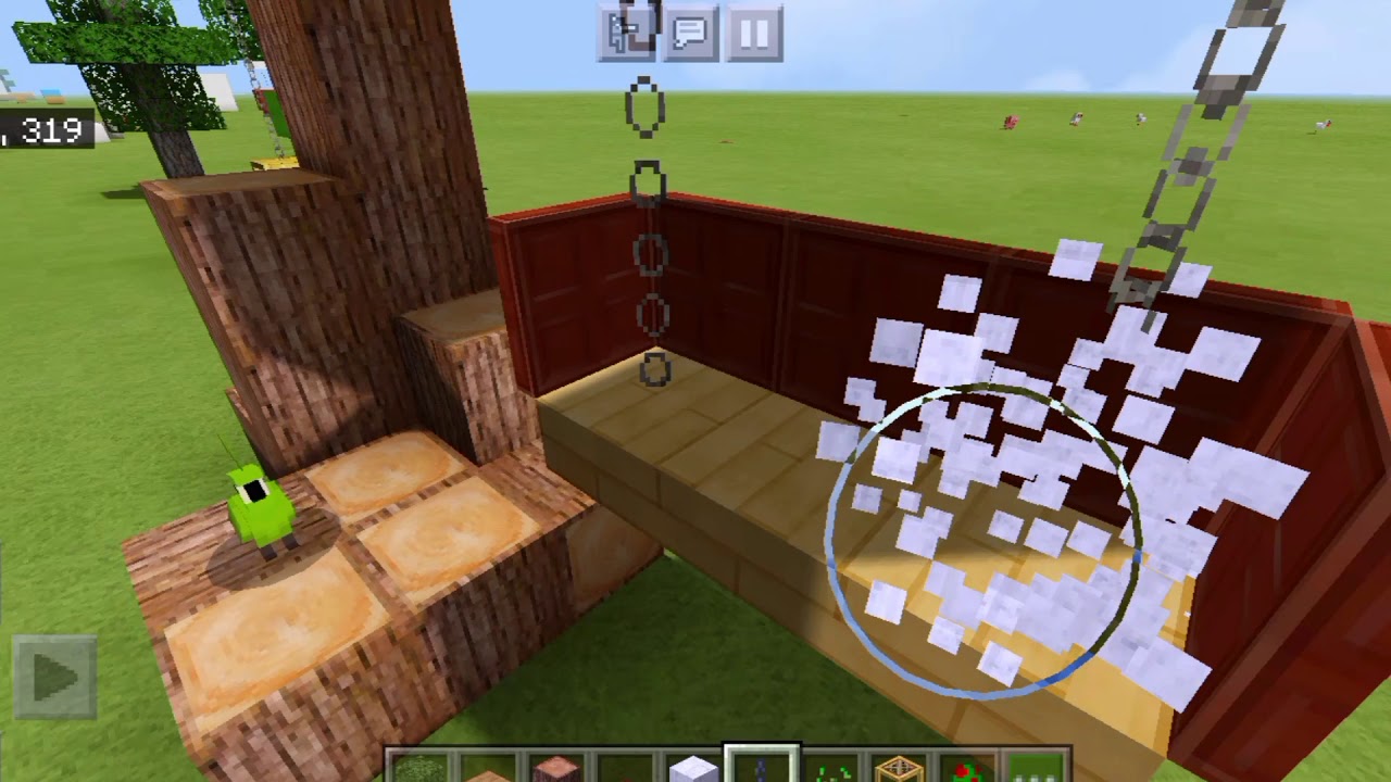kreasi unik di pohon Minecraft YouTube