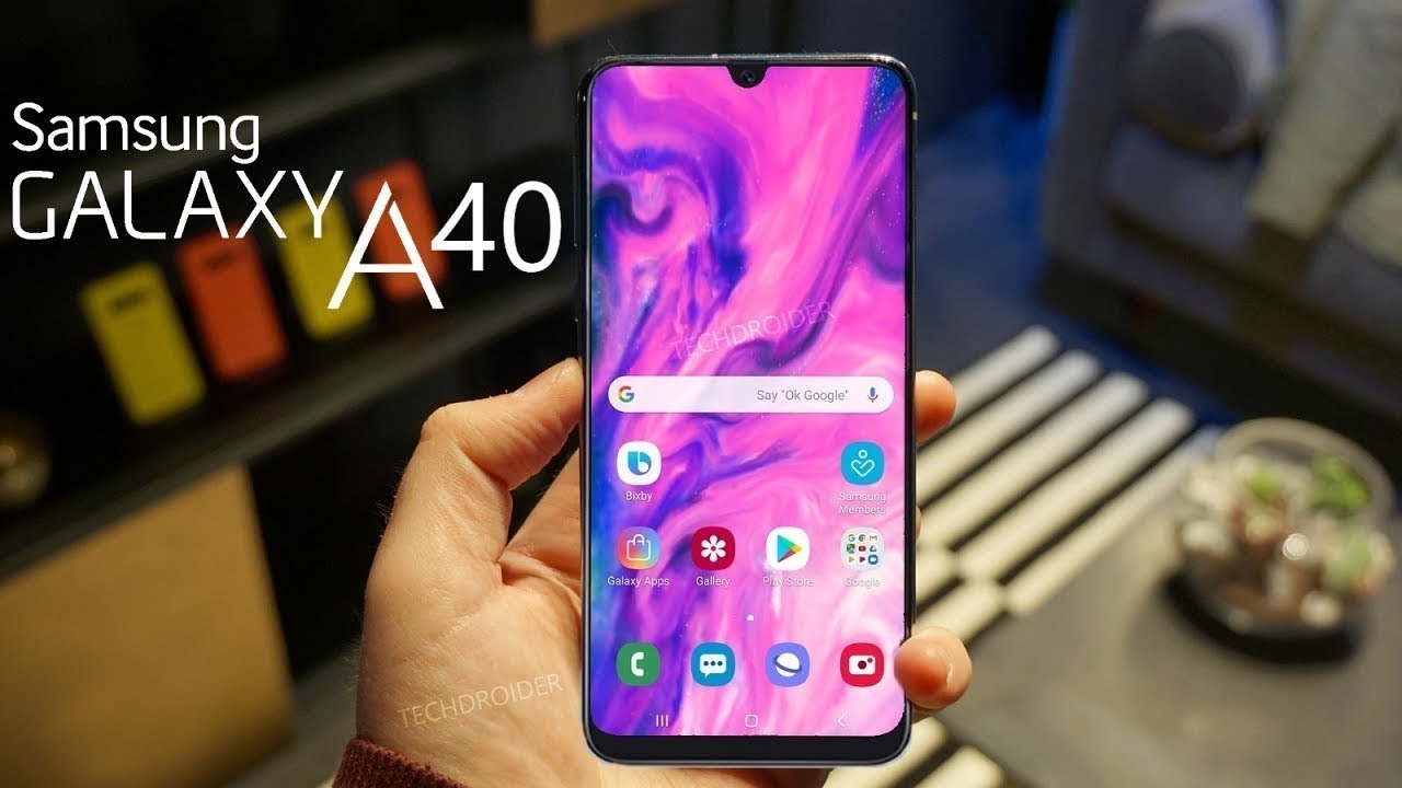 Samsung Galaxy A40 hands on Review