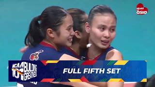FULL FIFTH SET (Finals) - Letran Lady Knights vs Benilde Lady Blazers | NCAA Season 101