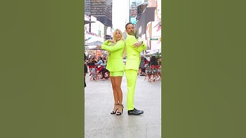 Thumbnail of Lil Boo Thangs in Times Square?!😱 - Montana Tucker and Nick Kosir #dance #nyc #shorts