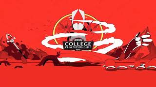 College Championship 2018 Login Screen Animation Theme Intro Music Song【1 HOUR】