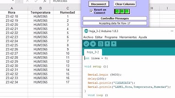 Arduino   Sensores a Excel