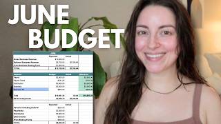$10k month, Beach trip, Working on a Project | June 2026 Budget