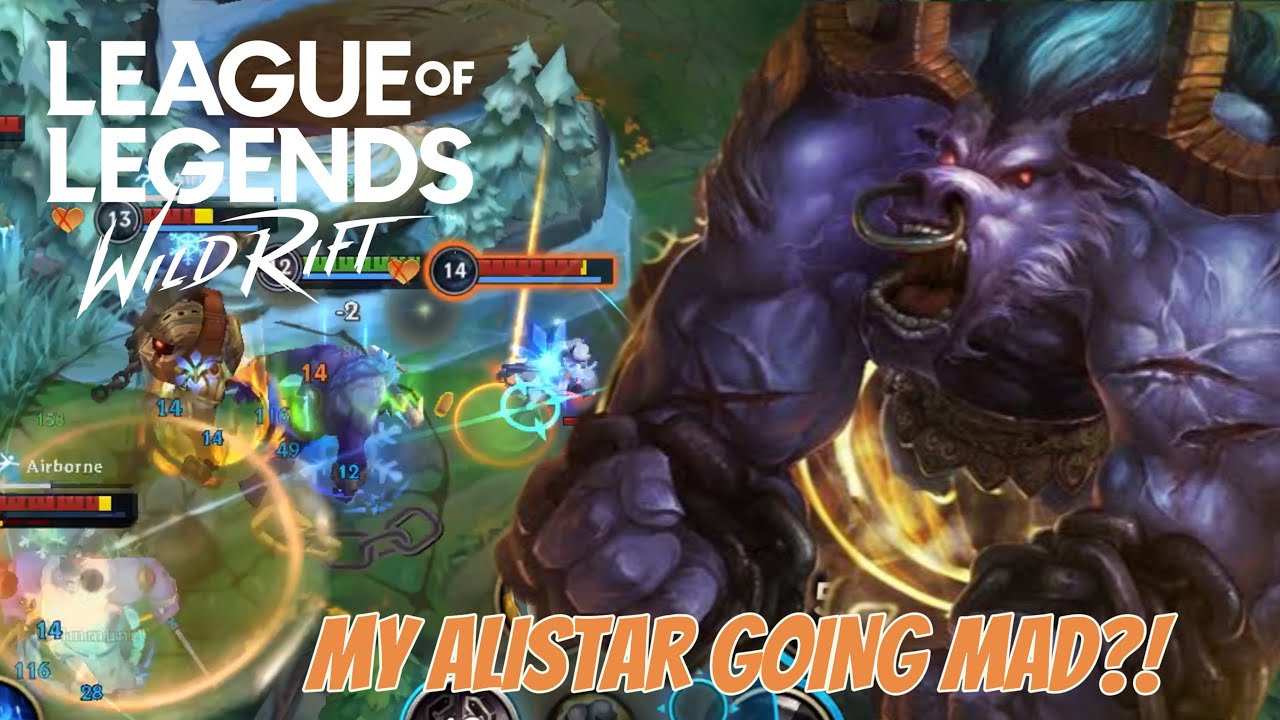 MVP ALISTAR GAMEPLAY IN SEASON 12 (Build+Rune) League of Legends: Wild ...